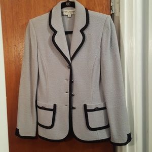 2 piece lite Blue St John Collection Suit